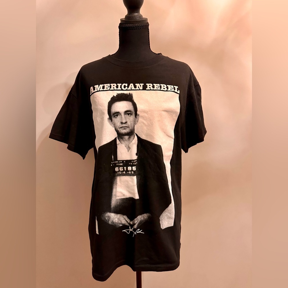 Black Graphic T-Shirt American Rebel